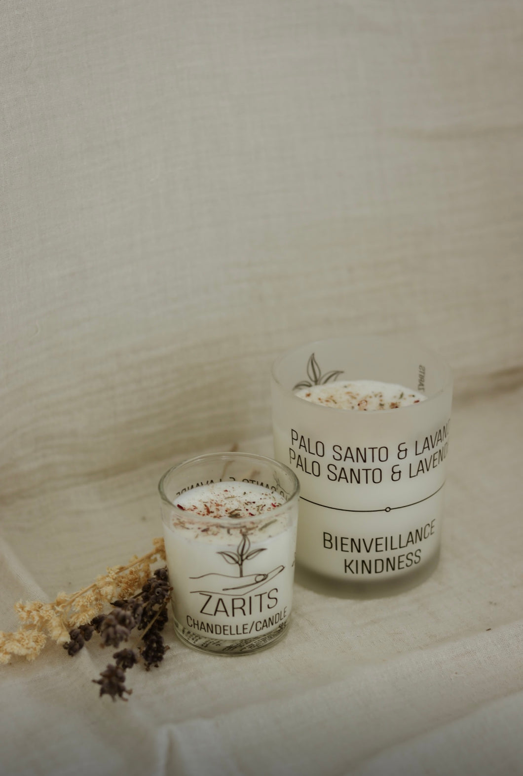 Palo Santo & Lavender Candle